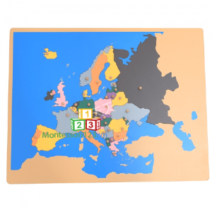 Ghép hình bản đồ Châu Âu - Puzzle Map of Europe 2