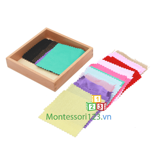 Phân biệt cấu trúc vải nhiều màu sắc - Fabric box.
