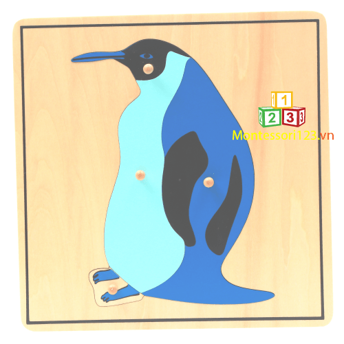 Ghép hình chim cánh cụt